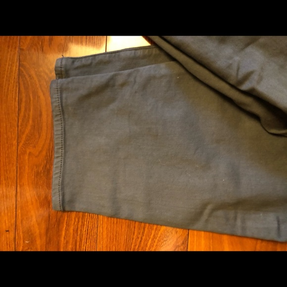 NWT Womens Lands End Semi High Rise Skinny Legging Jeans Plus Size 24W Olive - Picture 4 of 4